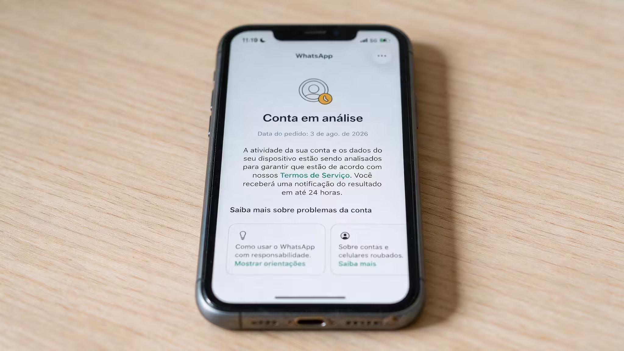 Usuários do WhatsApp relatam contas bloqueadas de forma repentina nesta segunda-feira